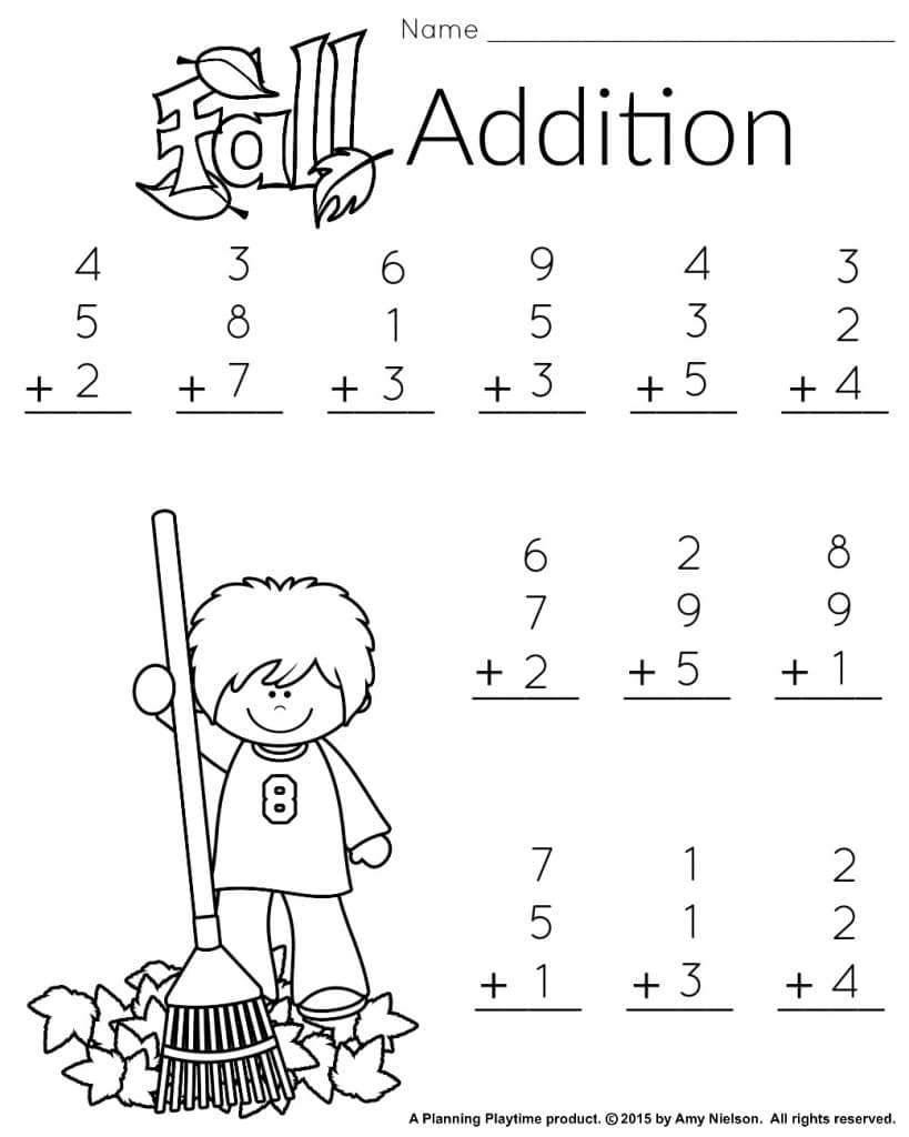 printable worksheets for 1st grade