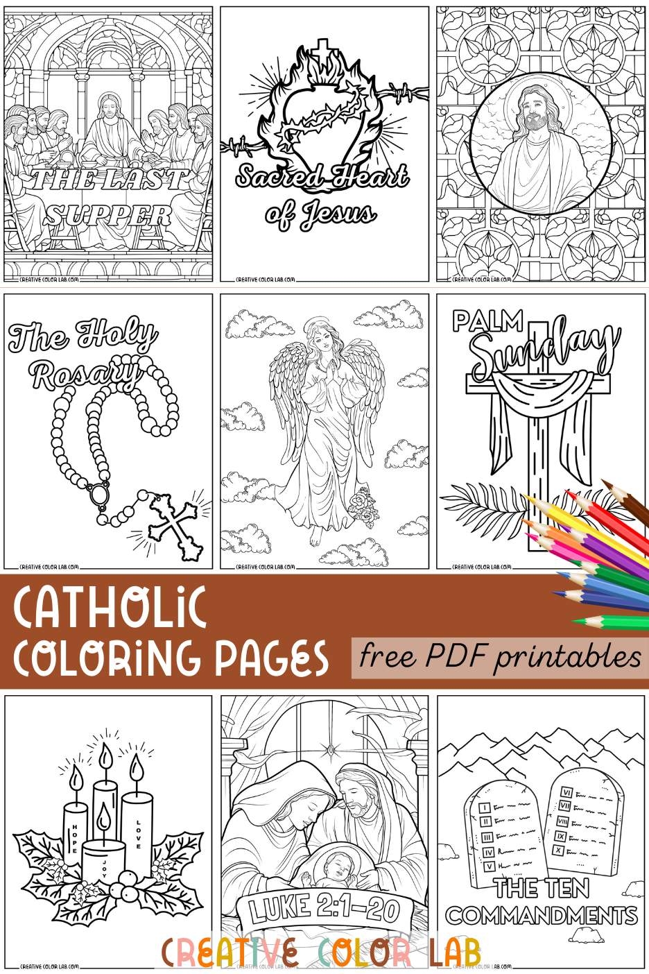 free printable catholic worksheets