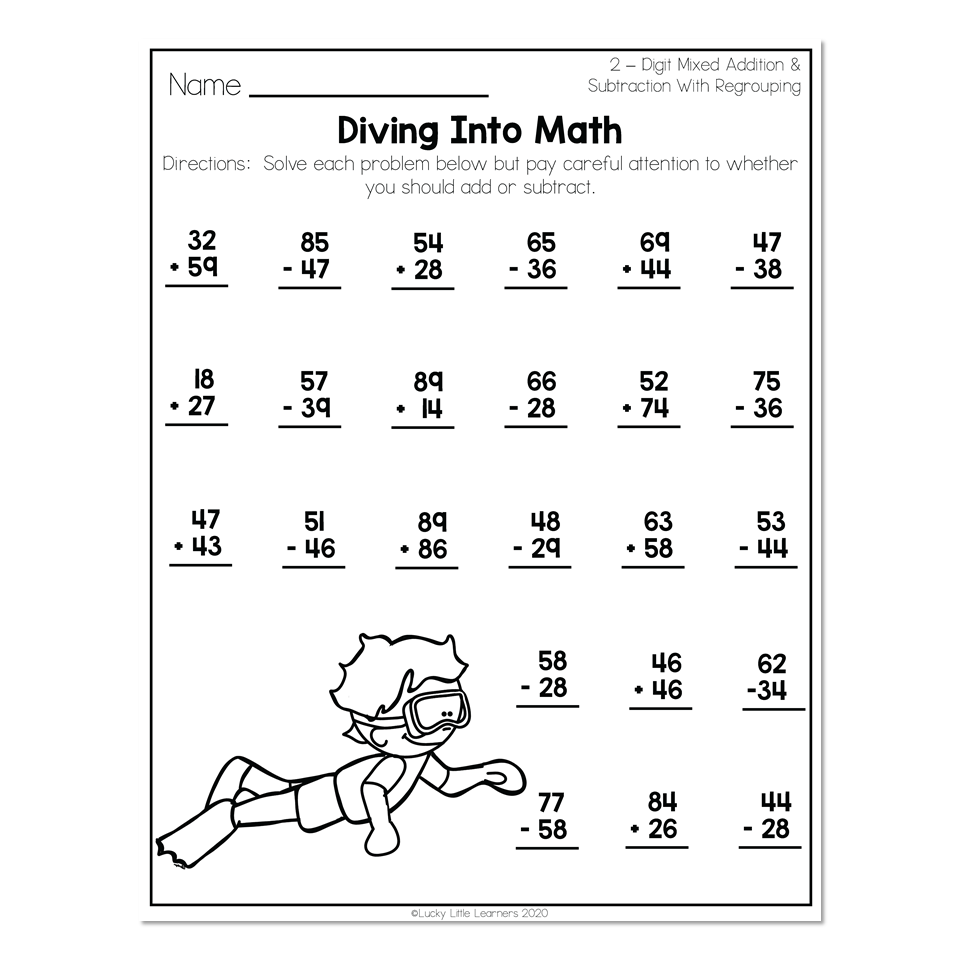 2nd grade worksheets printable
