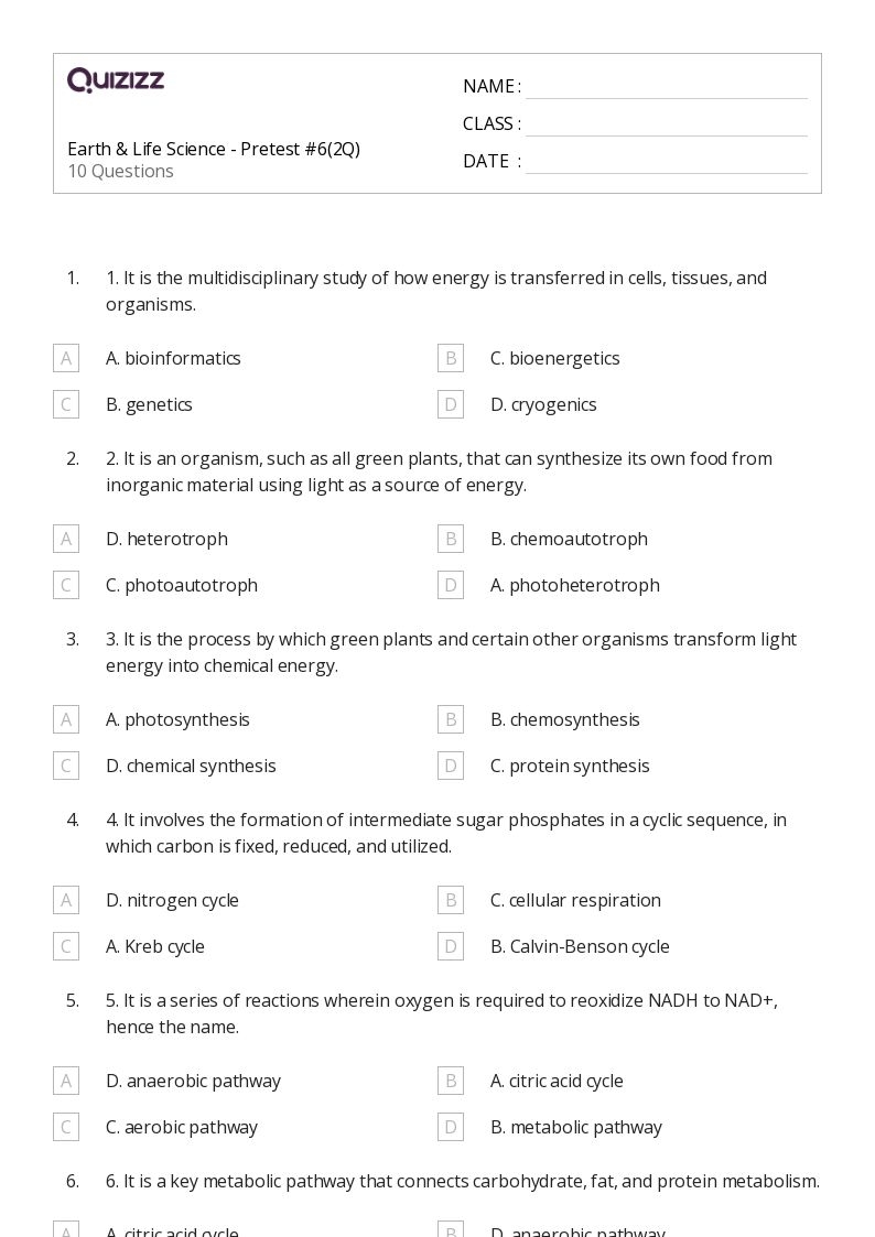 50 Life Science Worksheets For 2nd Grade On Quizizz Free Worksheets Library