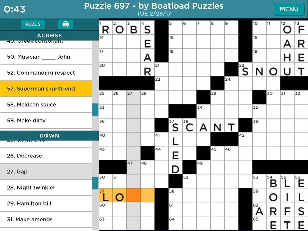 Aarp Daily On Sale Crossword