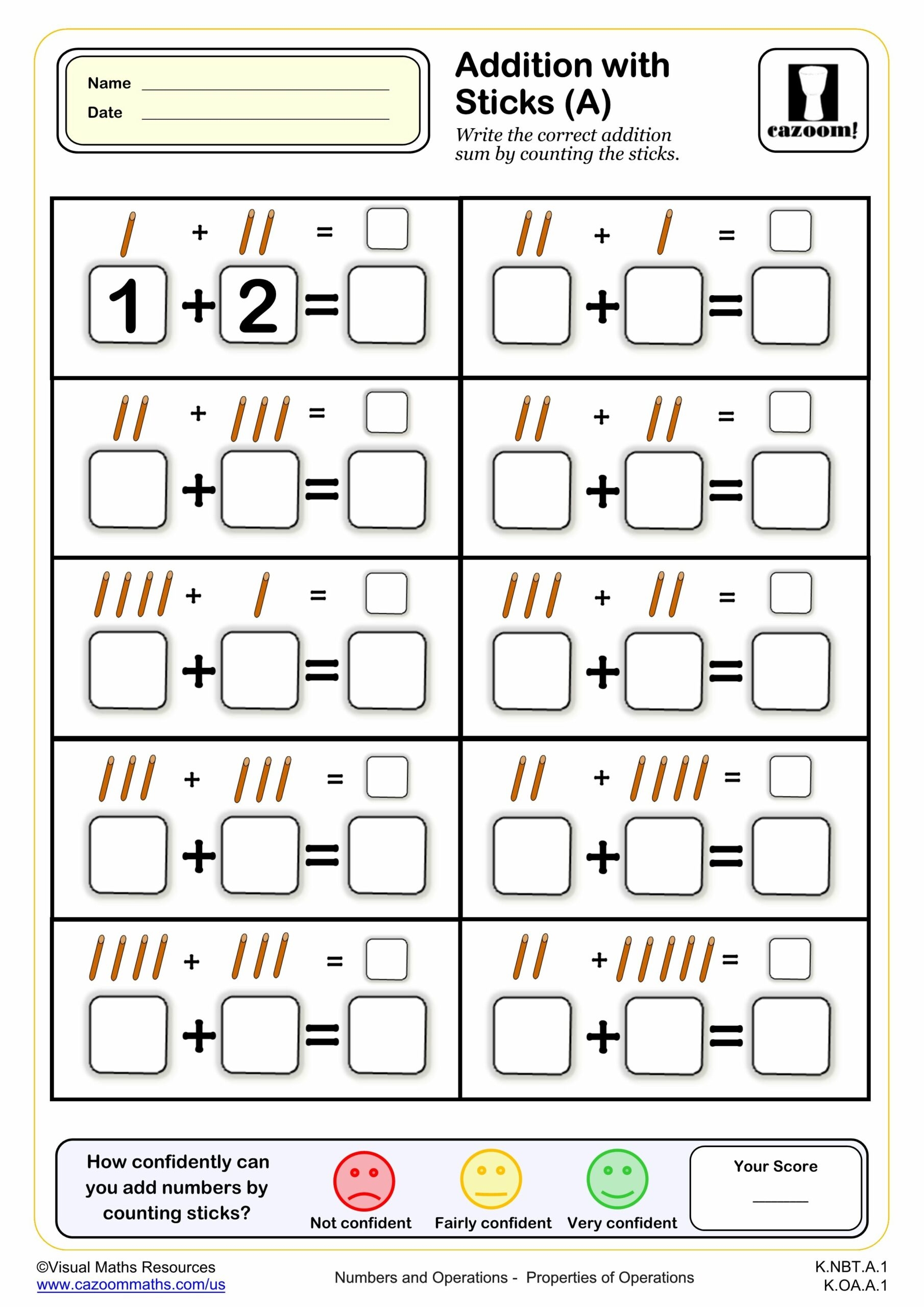 printable addition worksheets for grade 1
