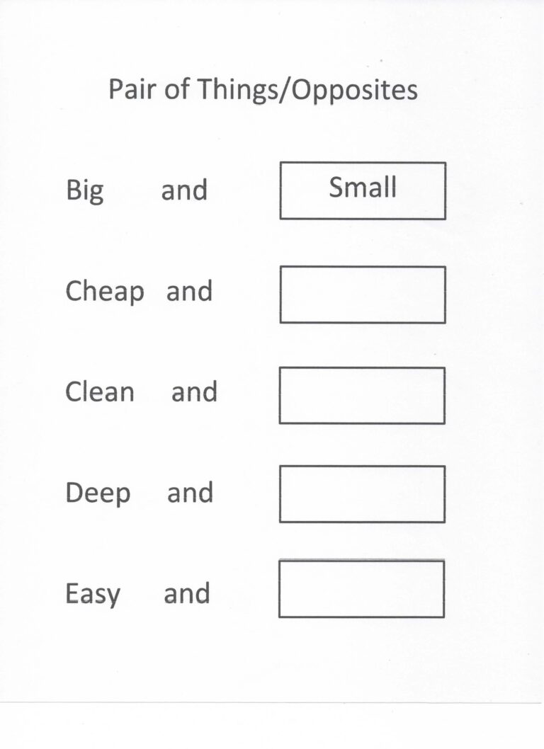 Alzheimer s dementia 1 PDF Printable Language Exercise Etsy