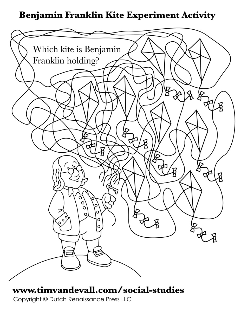 Benjamin Franklin Worksheet Tims Printables Worksheets Library