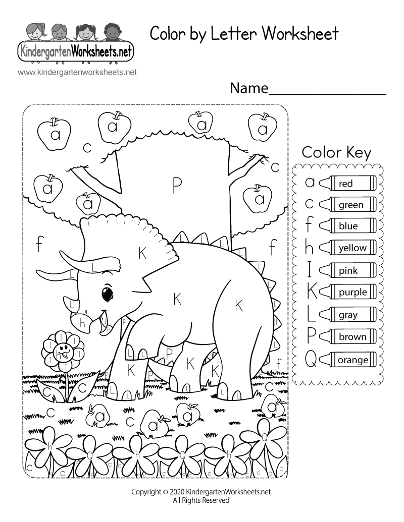 free printable color worksheets