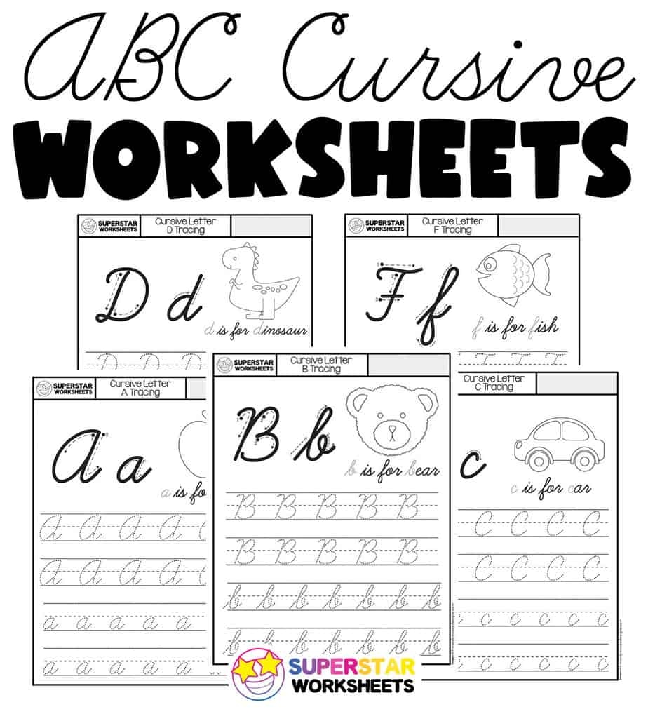 printable free cursive writing worksheets