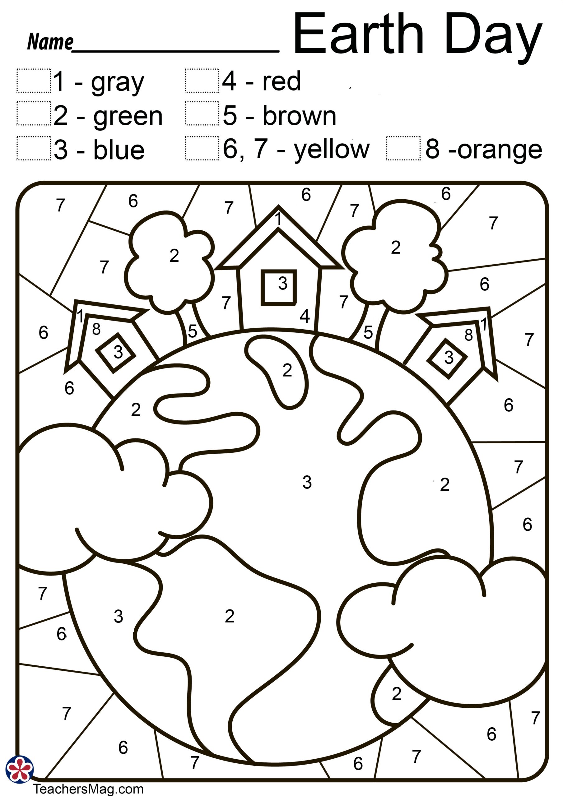 earth day printable worksheets