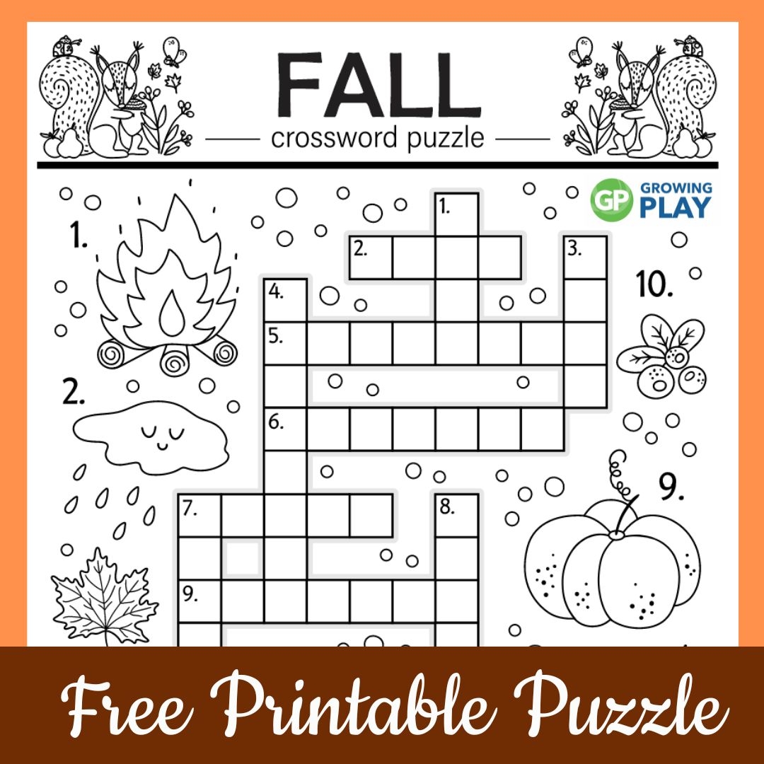 free printable crossword puzzles pdf