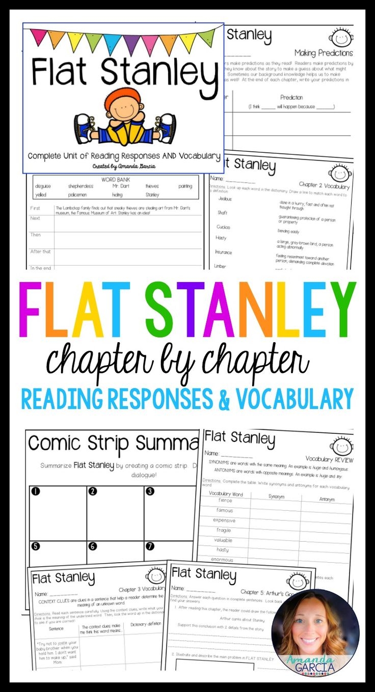flat stanley printable worksheets