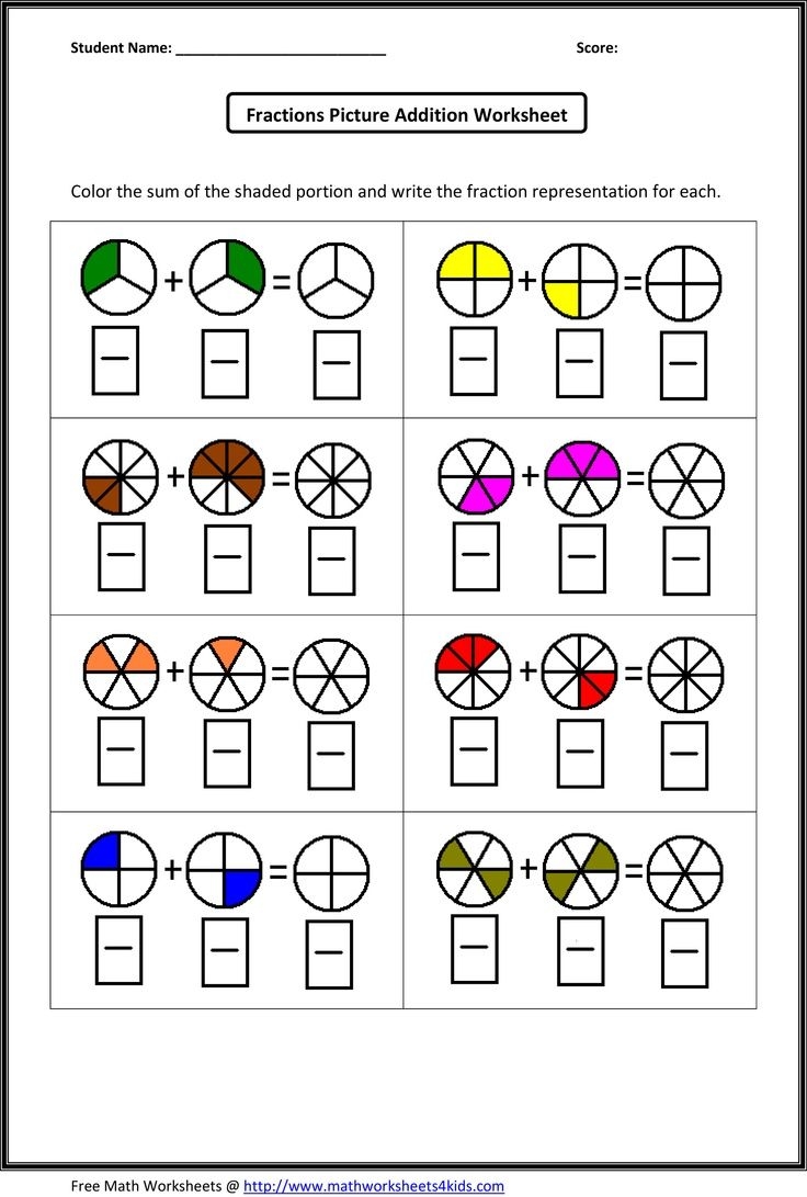 Fraction Addition Worksheets Math Lessons Adding Fractions Math Worksheets