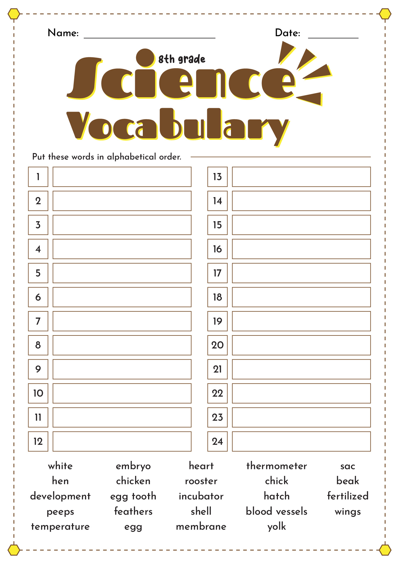 Free 8th Grade Vocabulary Worksheet Download Free 8th Grade Vocabulary Worksheet Png Images Free Worksheets On Clipart Library