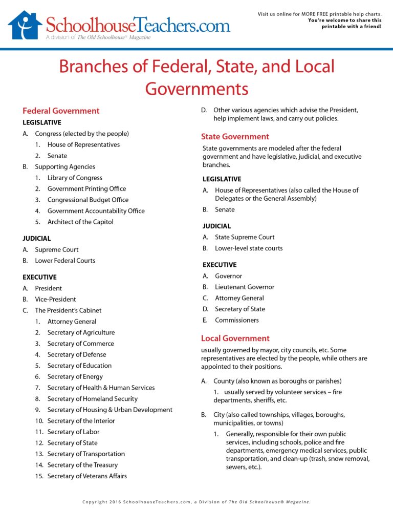Free American History School Page Print out Worksheets