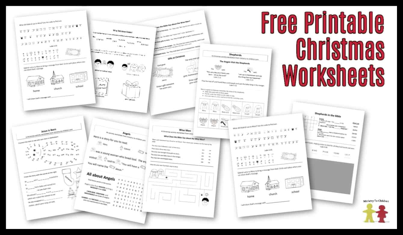 free printable christmas carol worksheets
