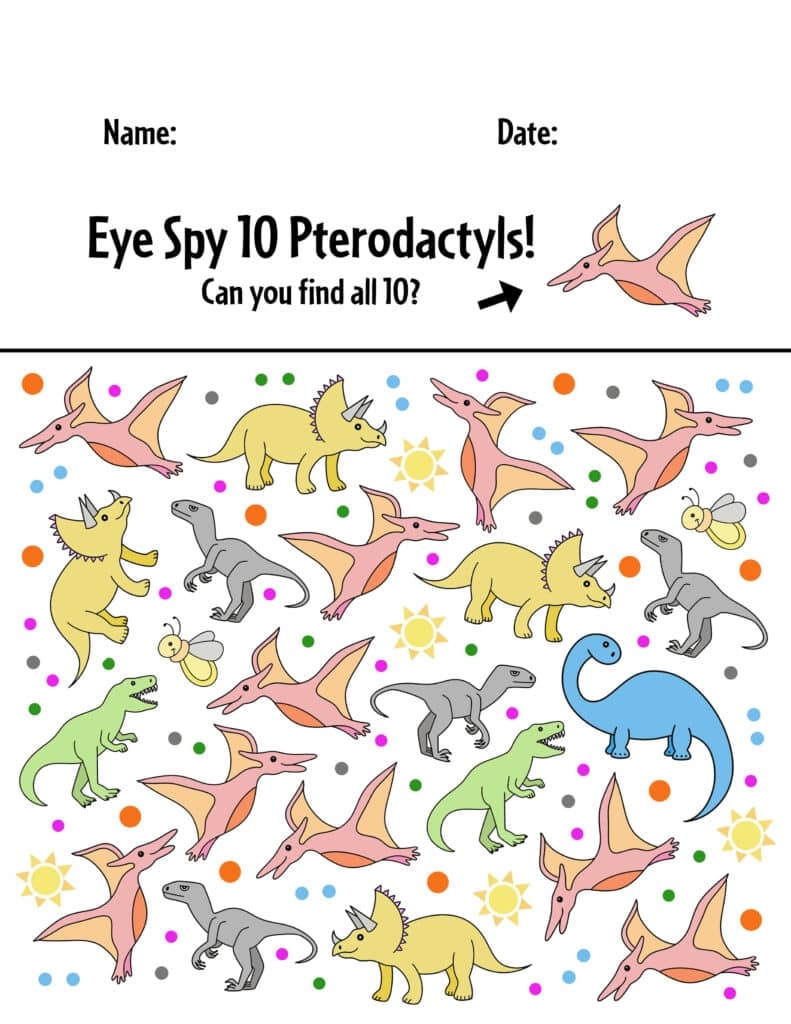 printable dinosaur worksheets pdf