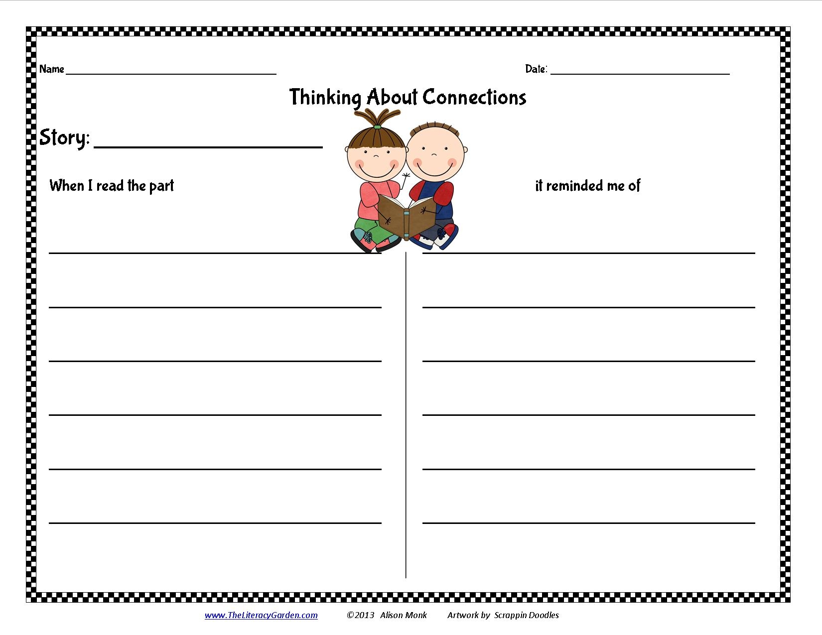 FREE Download Making Connections The Literacy Garden