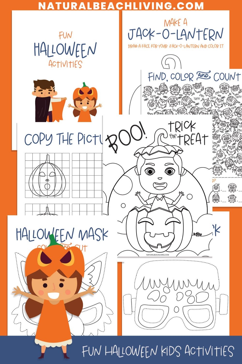 fun halloween free printable worksheets