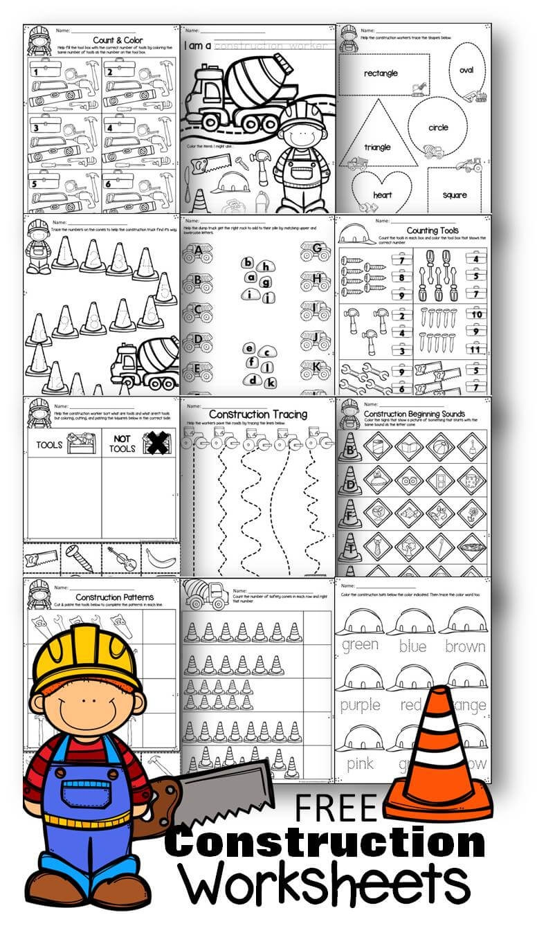 free printable worksheet for preschool