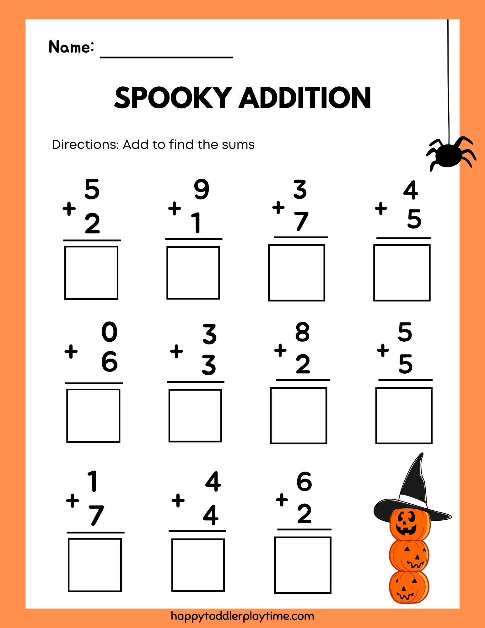 printable worksheets for preschool