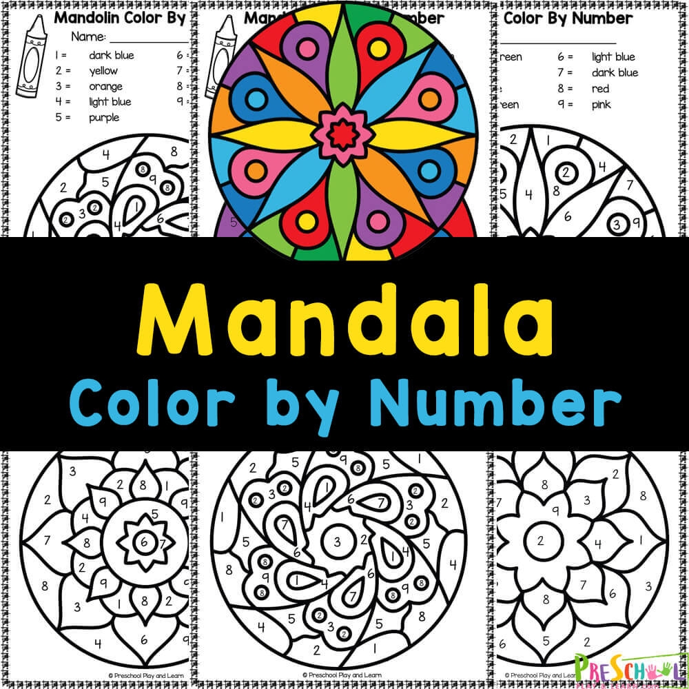 printable color by number worksheets for adults