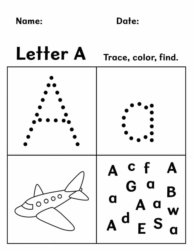 printable worksheets with pictures
