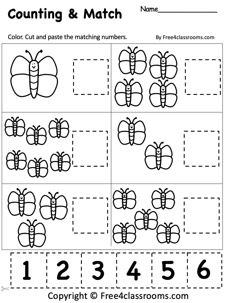 printable kindergarten math worksheets