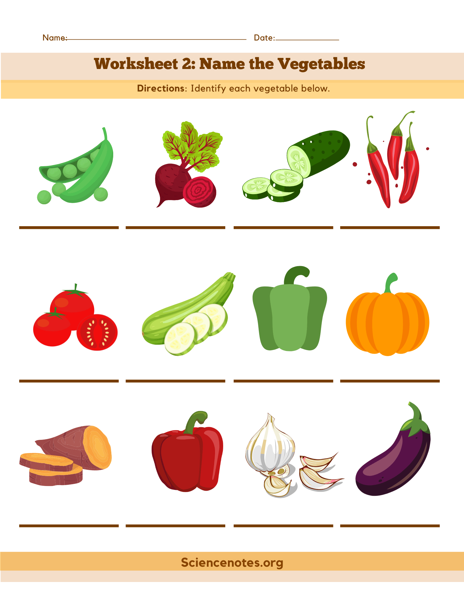 fruit and vegetables worksheet printables