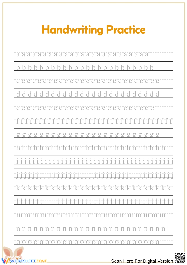 Handwriting Without Tears Worksheets Printable
