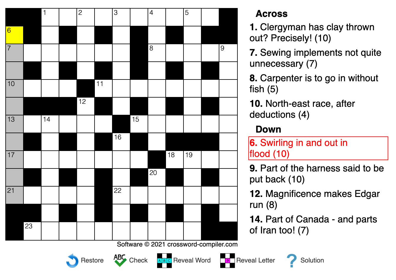 printable cryptic crosswords