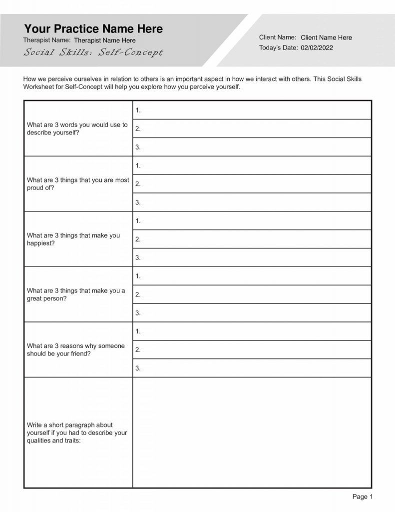 Interrupting Social Skills Worksheet Activity And Social Narrative Worksheets Library