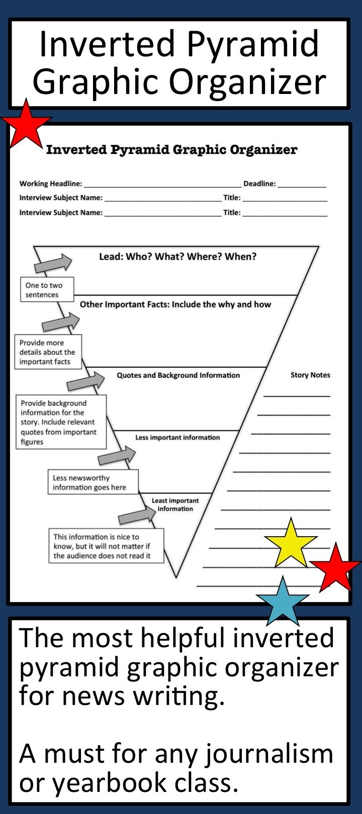 free printable journalism worksheets