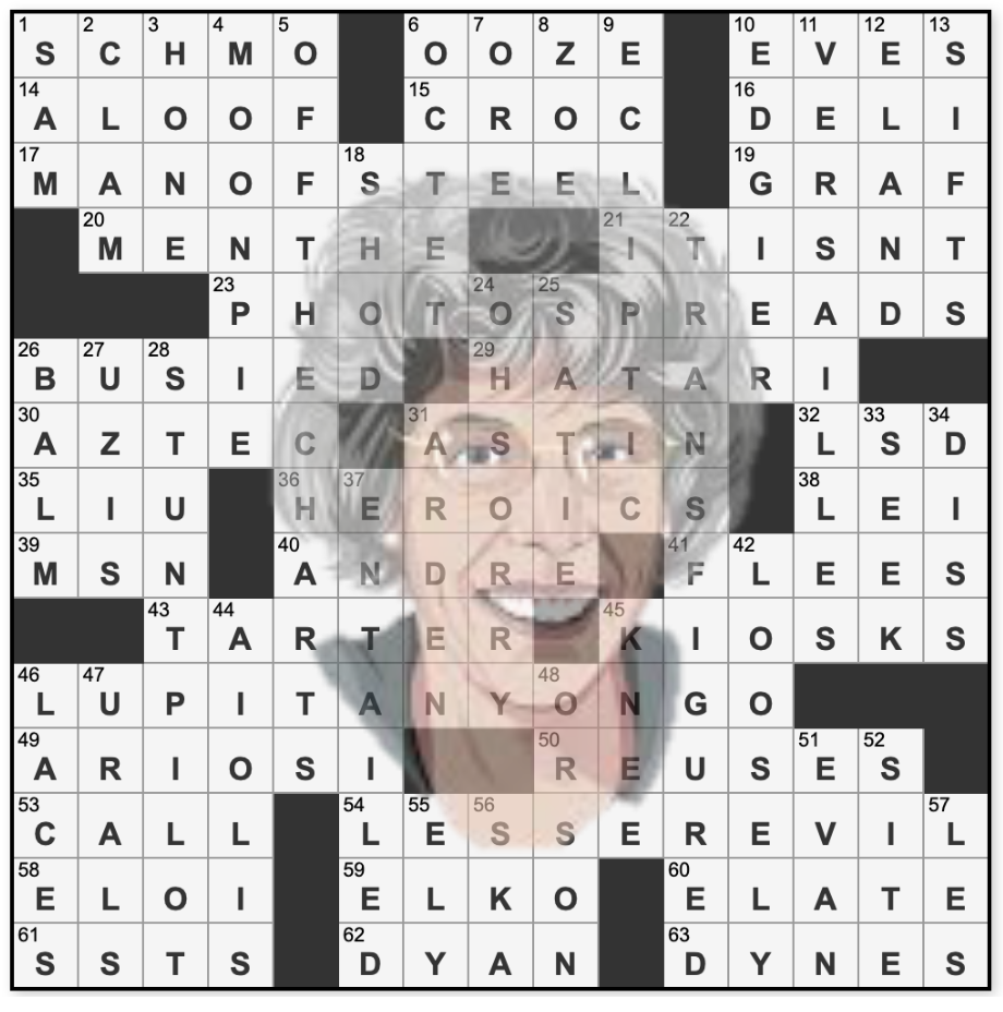 la times printable crossword