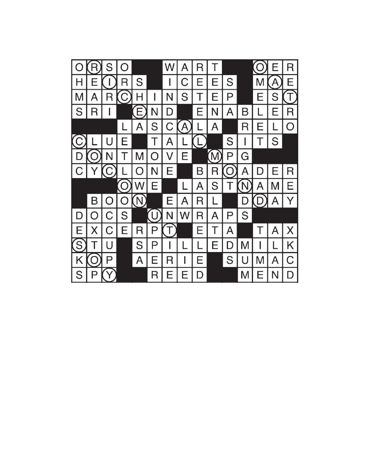 LA Times Crossword Answers March 8 2023 Crosswords Yakimaherald