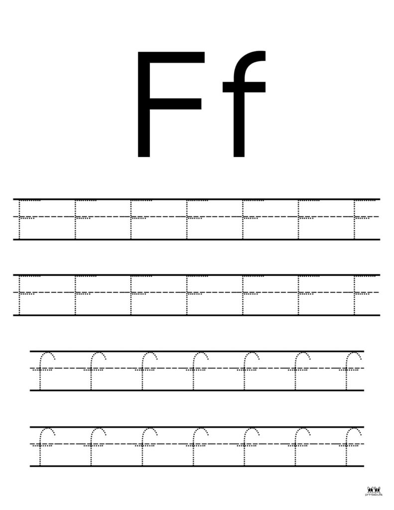 Letter F Worksheets 50 FREE Printables Printabulls