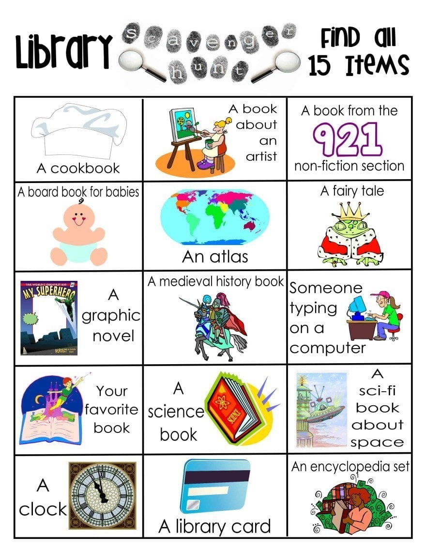 Library Activities Layers Of Learning