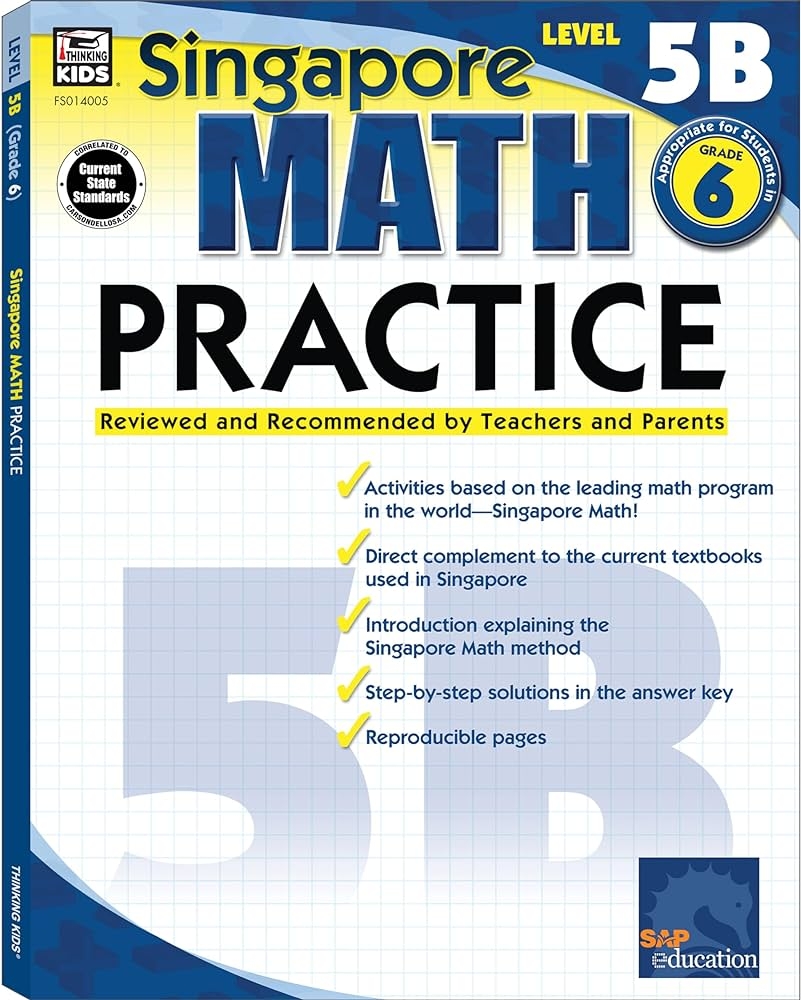 Math Practice Grade 6 Volume 14 Singapore Math Singapore Worksheets Library