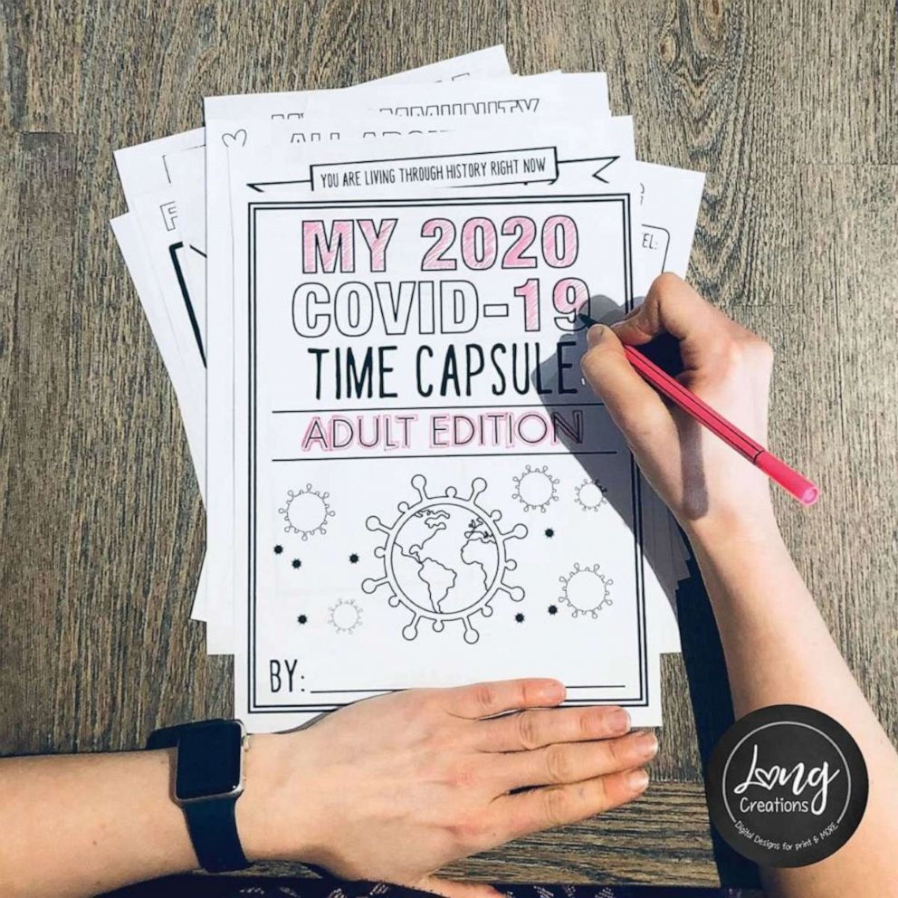 time capsule printable worksheets