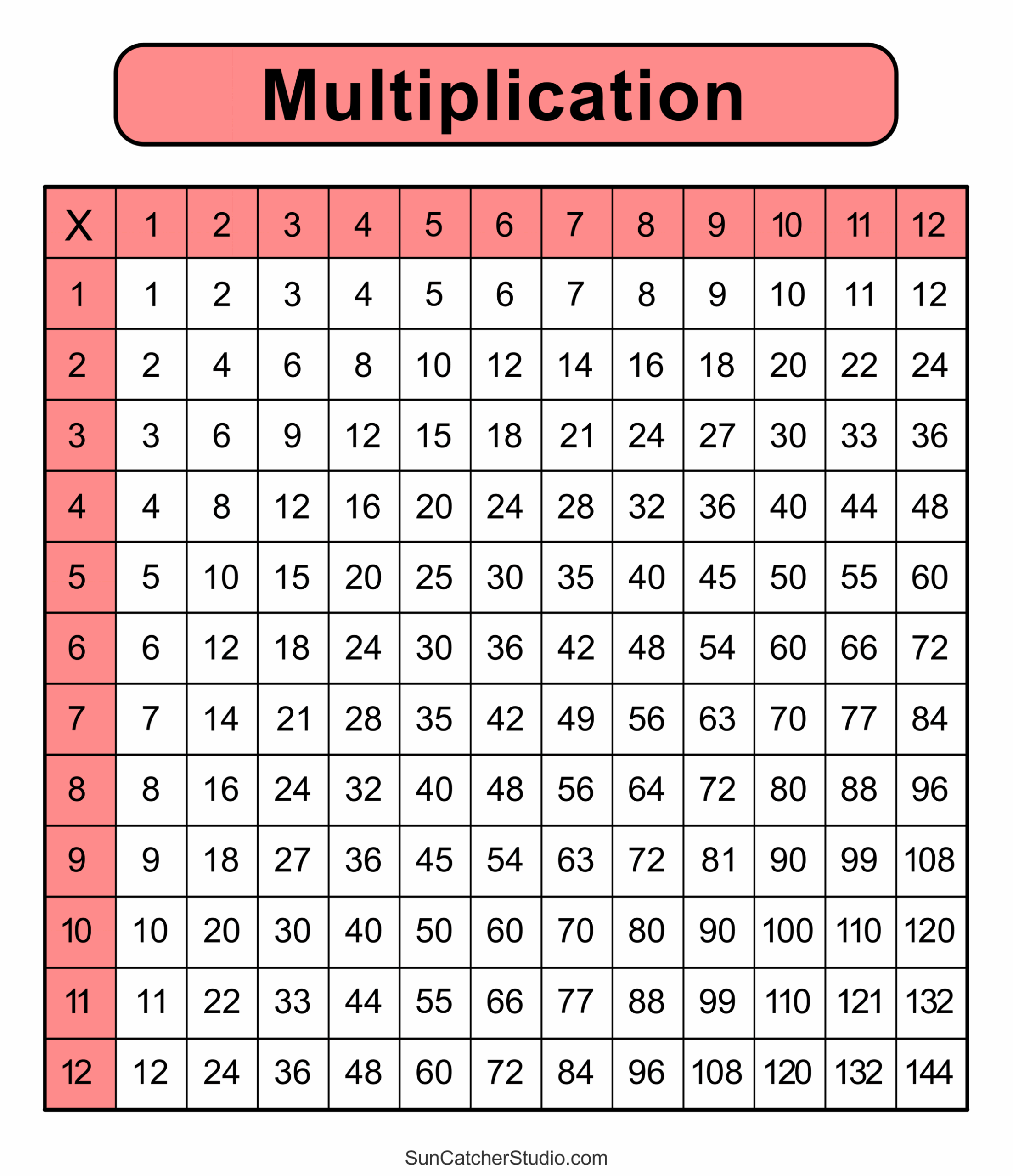 free time table chart printable worksheets