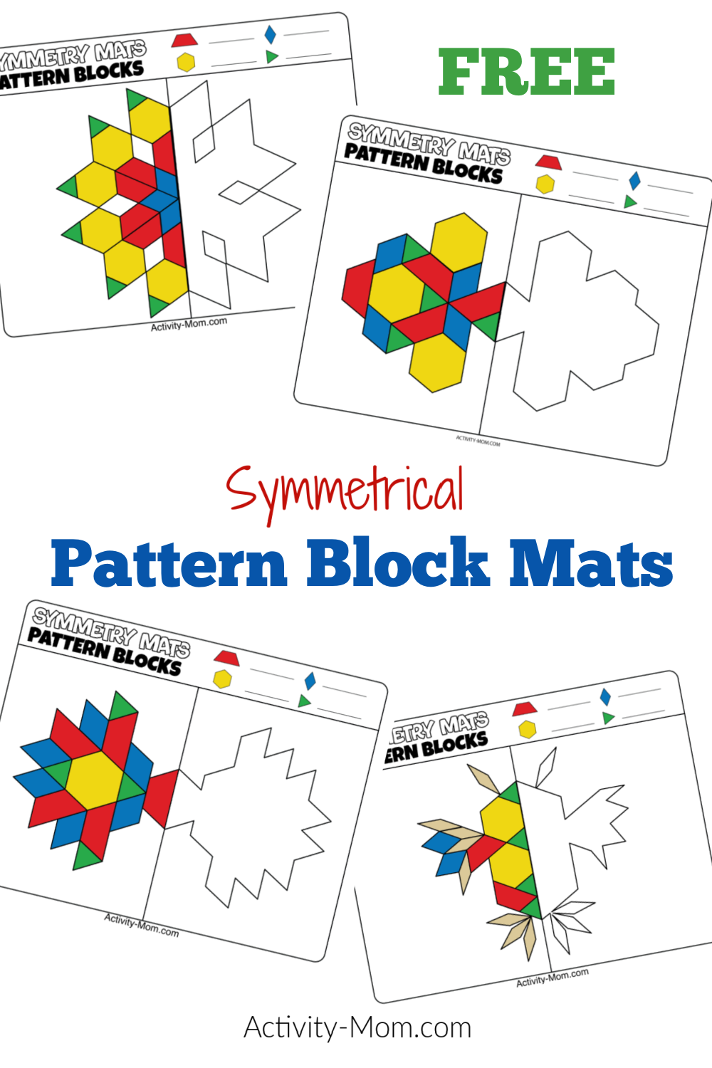 printable pattern block worksheets