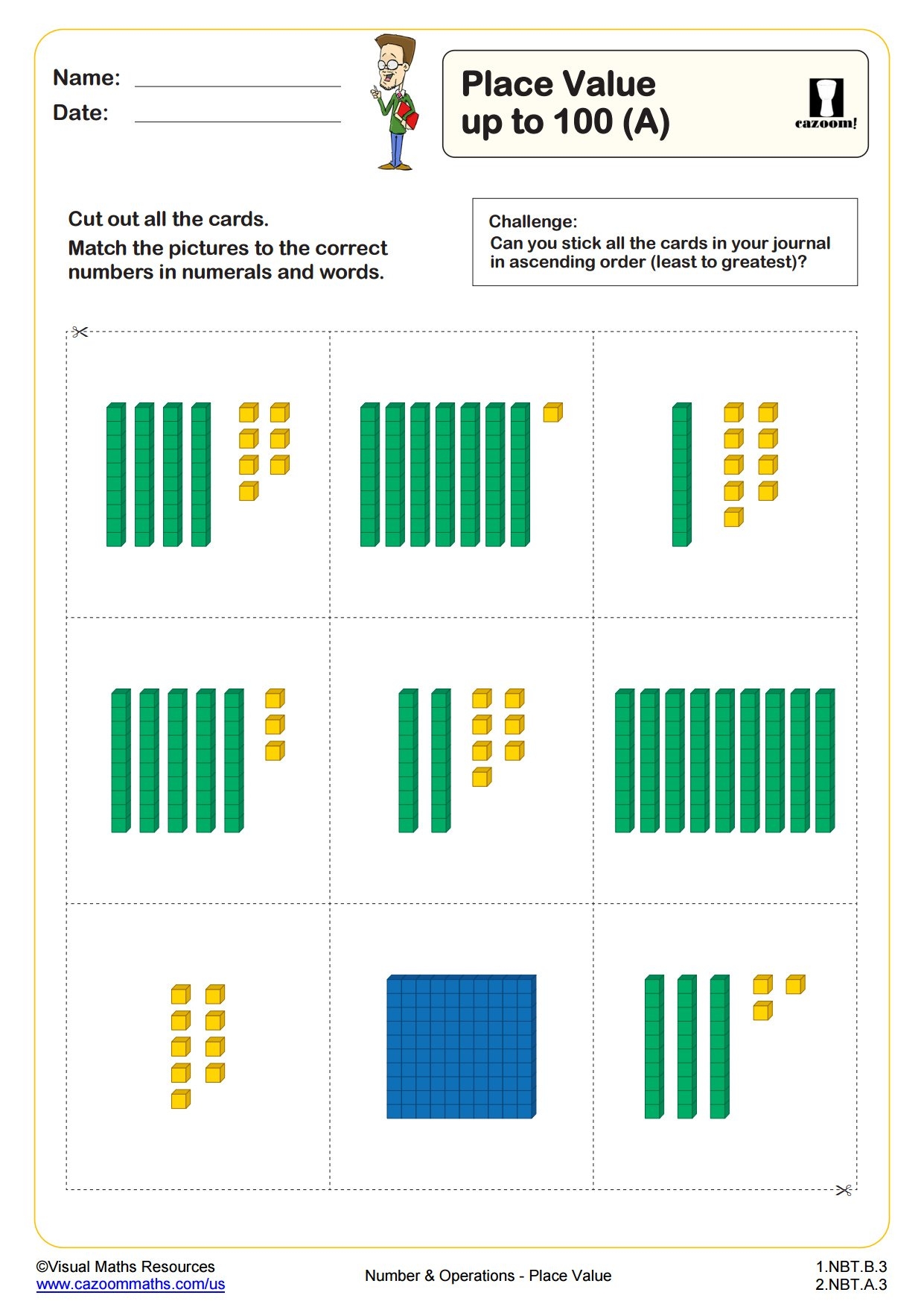 printable place value worksheets