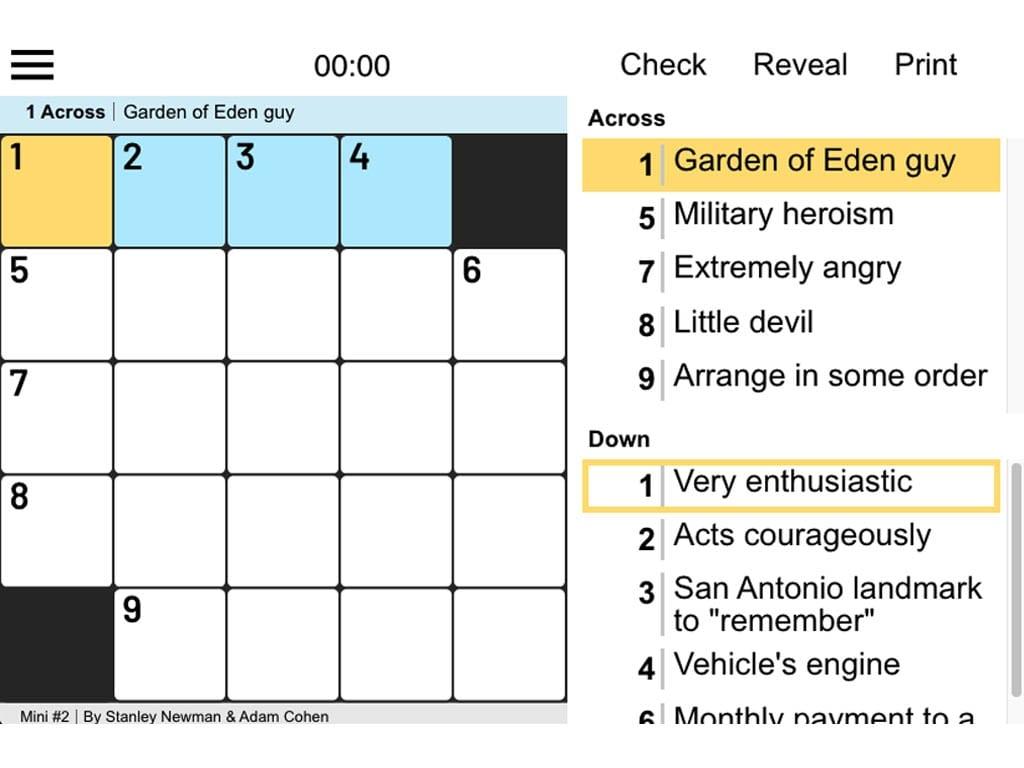 aarp crossword puzzles printable