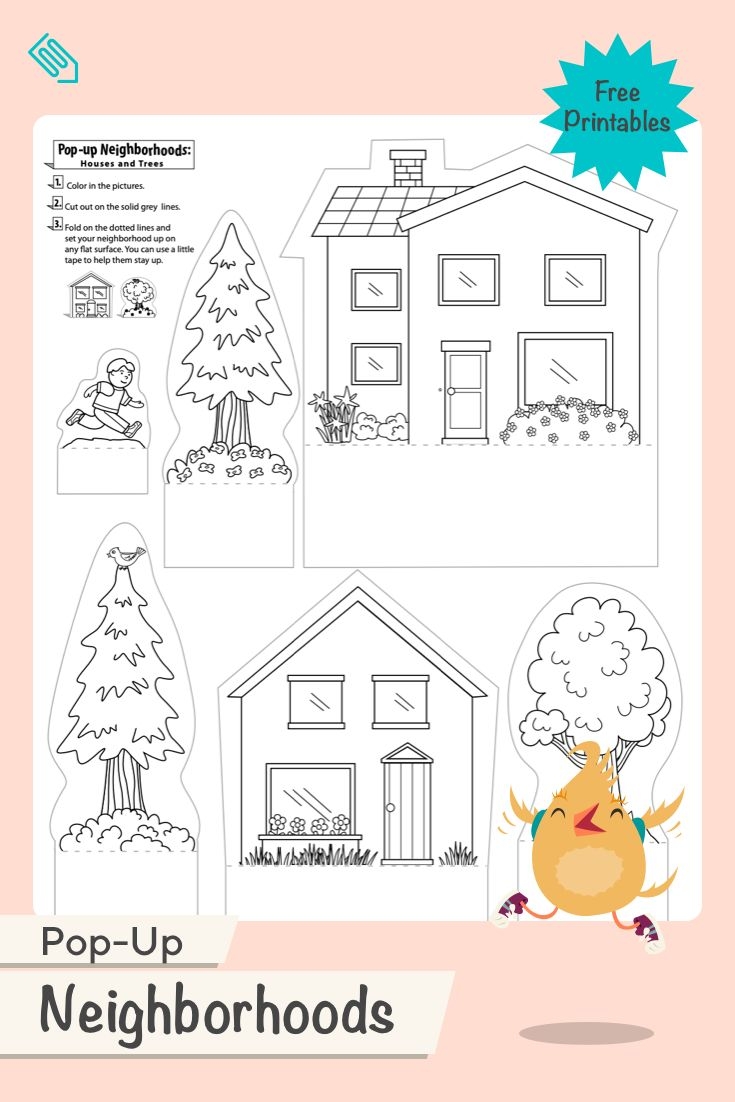 printable worksheets little house