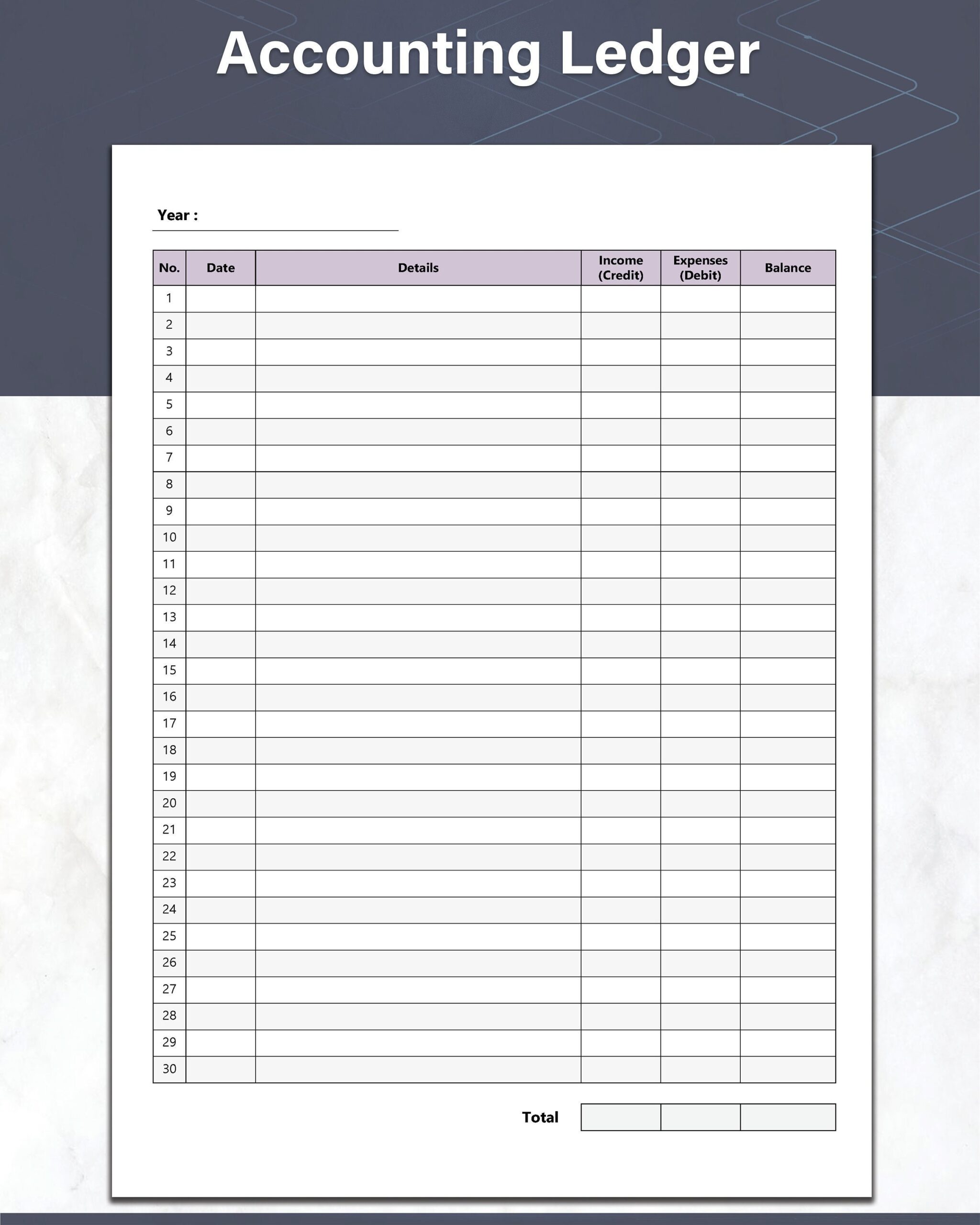 free accounting worksheets printable for students