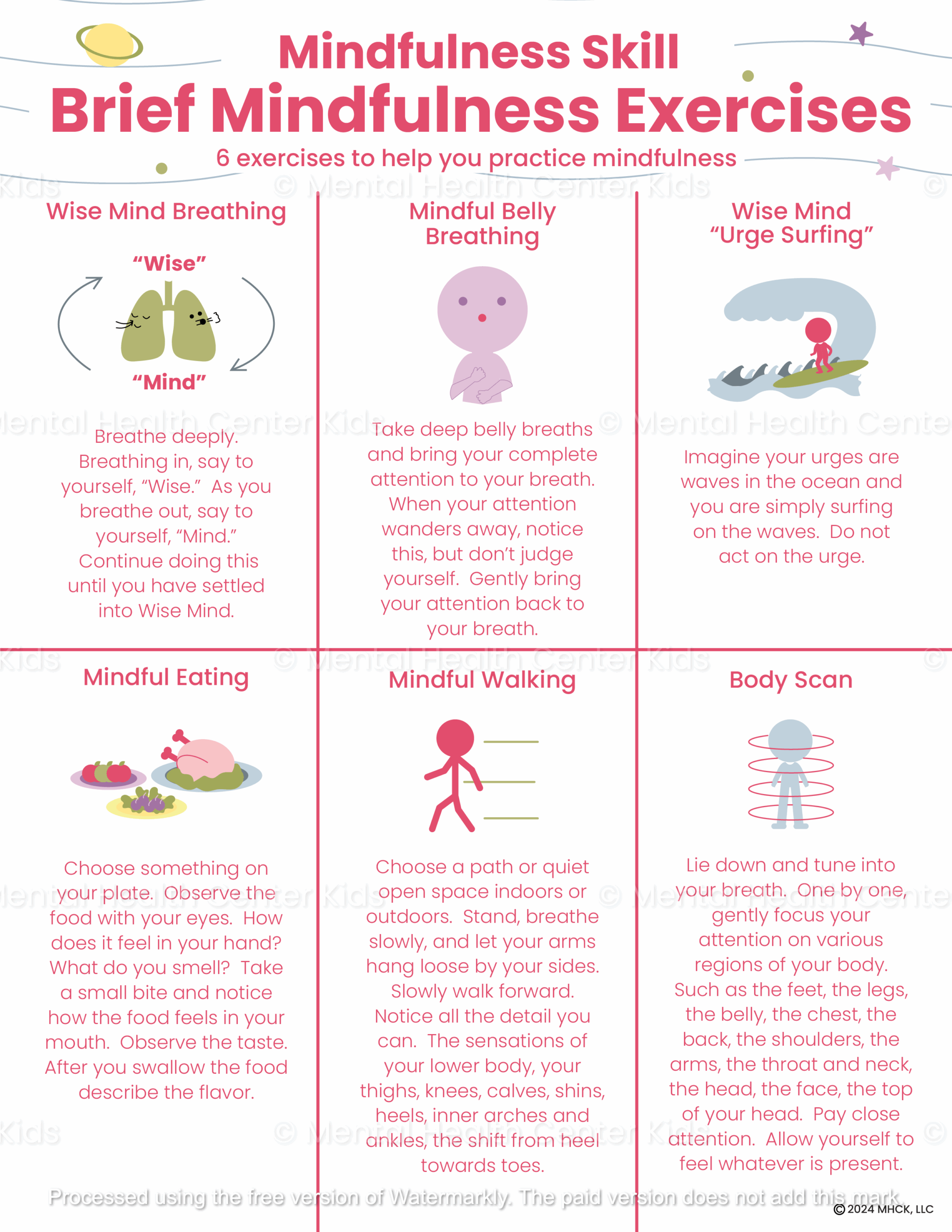Printable Common Core Mindfulness Worksheets Page 2 Education Worksheets Library