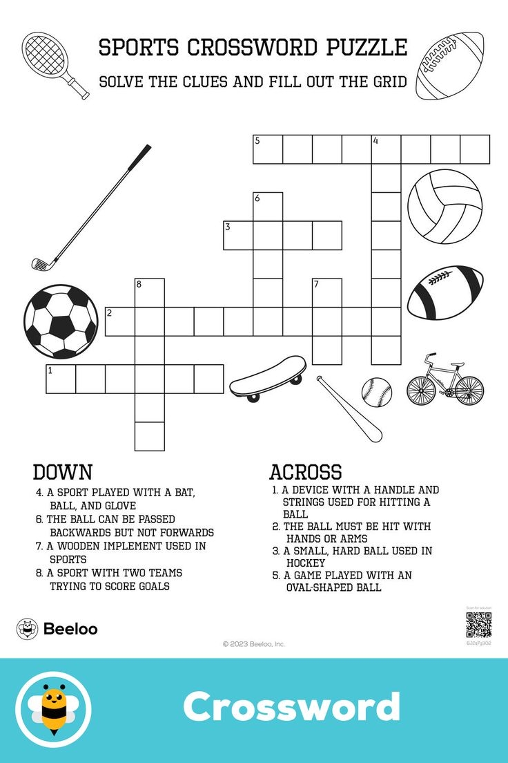 Sports Crossword Puzzle