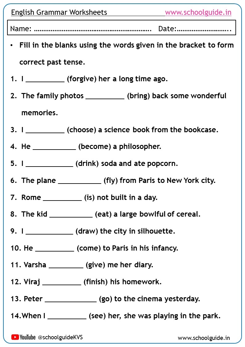 free printable grammar worksheets for 11th grade