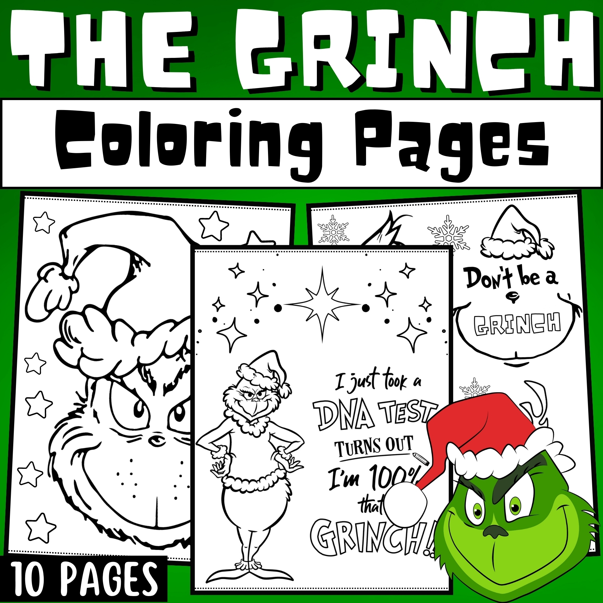 free printable christmas coloring worksheets