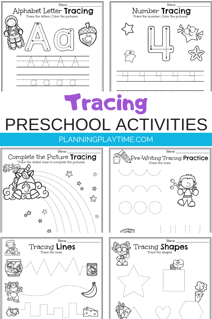 printable worksheet for preschool
