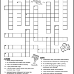 Vacation Crossword Puzzles Tree Valley Academy