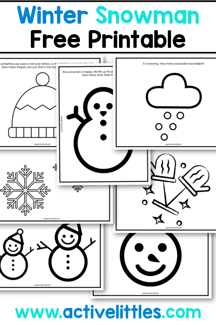 free printable preschool worksheets fall and winter