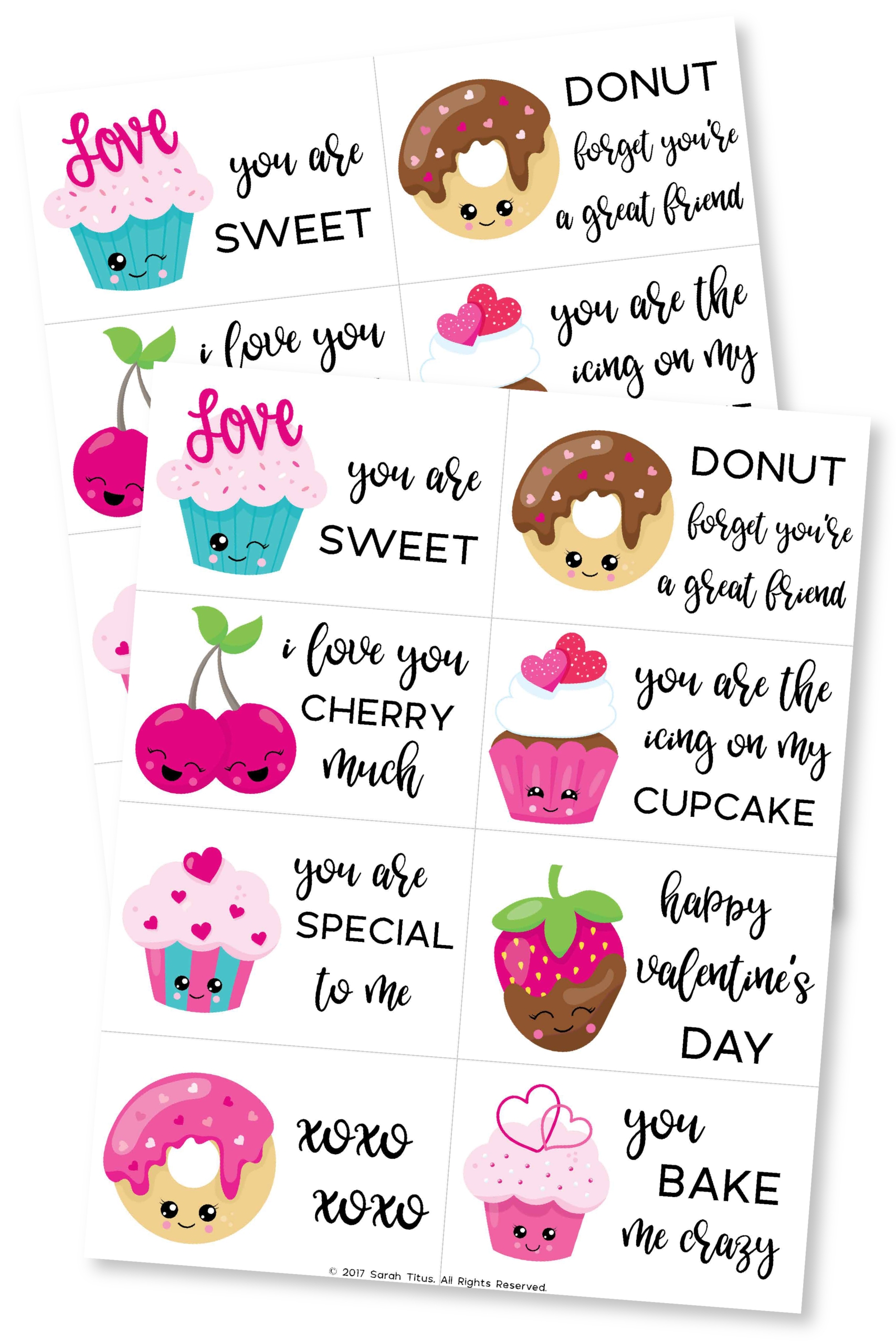 free valentine printables